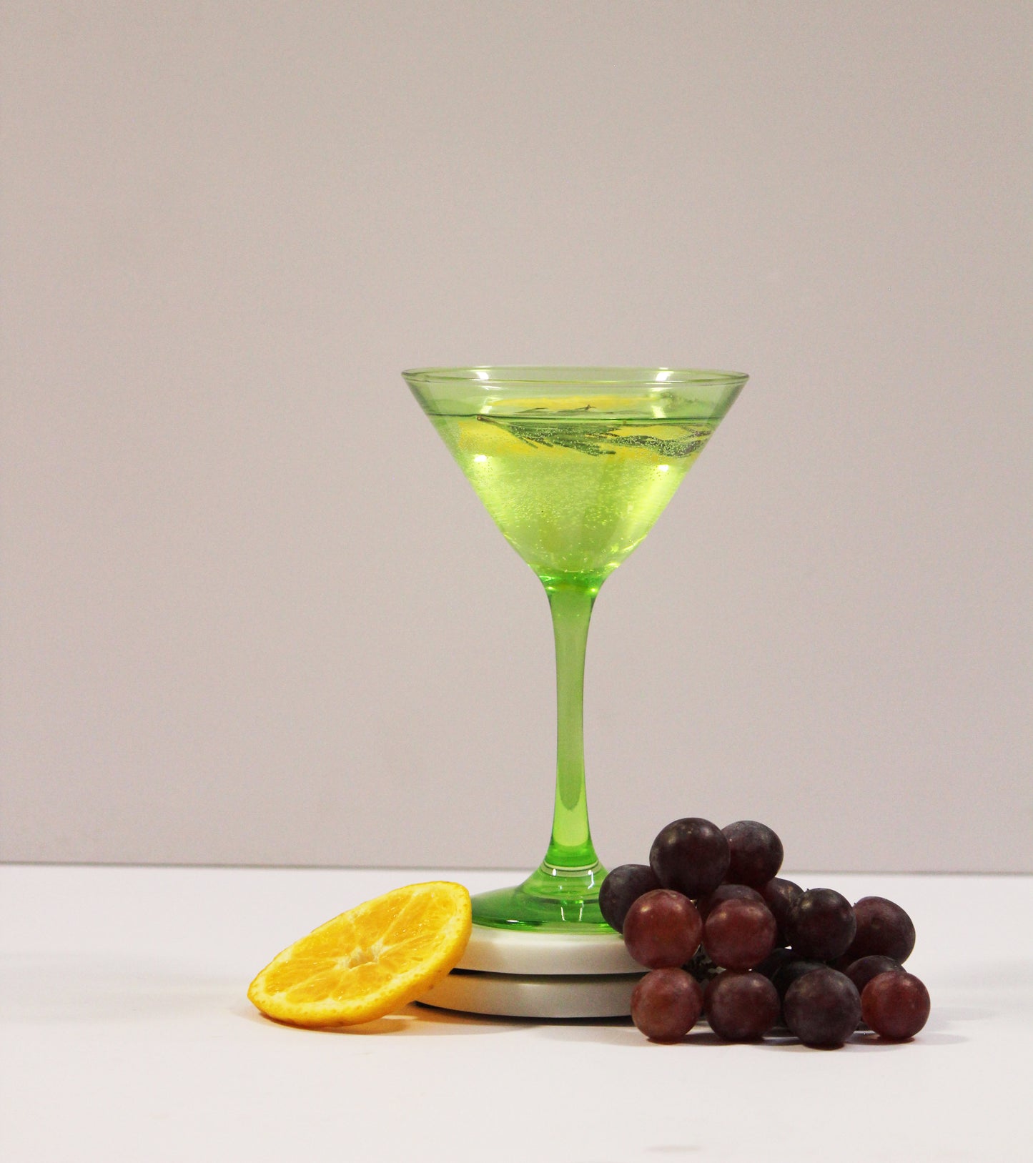 Lime Green Martini Glass | Set of 2