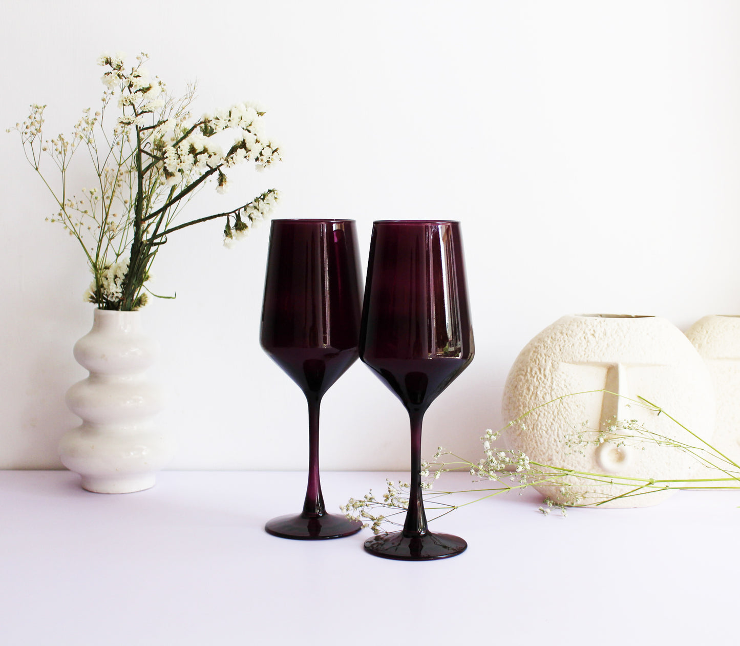 Wineyard Purple Wine Glass | Set of 2