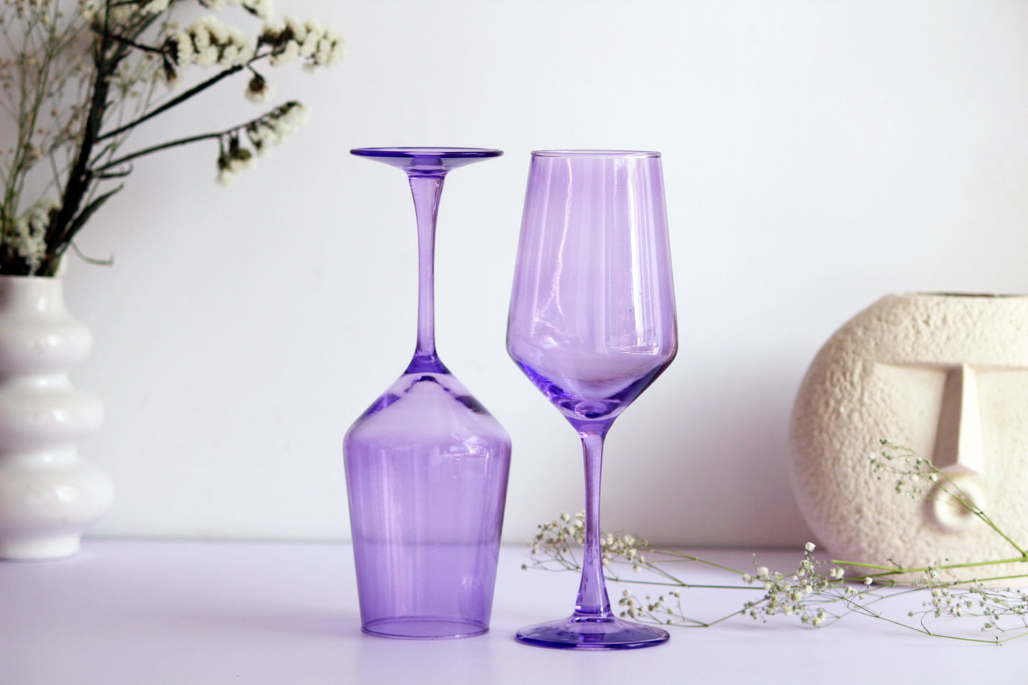 Lavender Bliss Wine Glass | Set of 2
