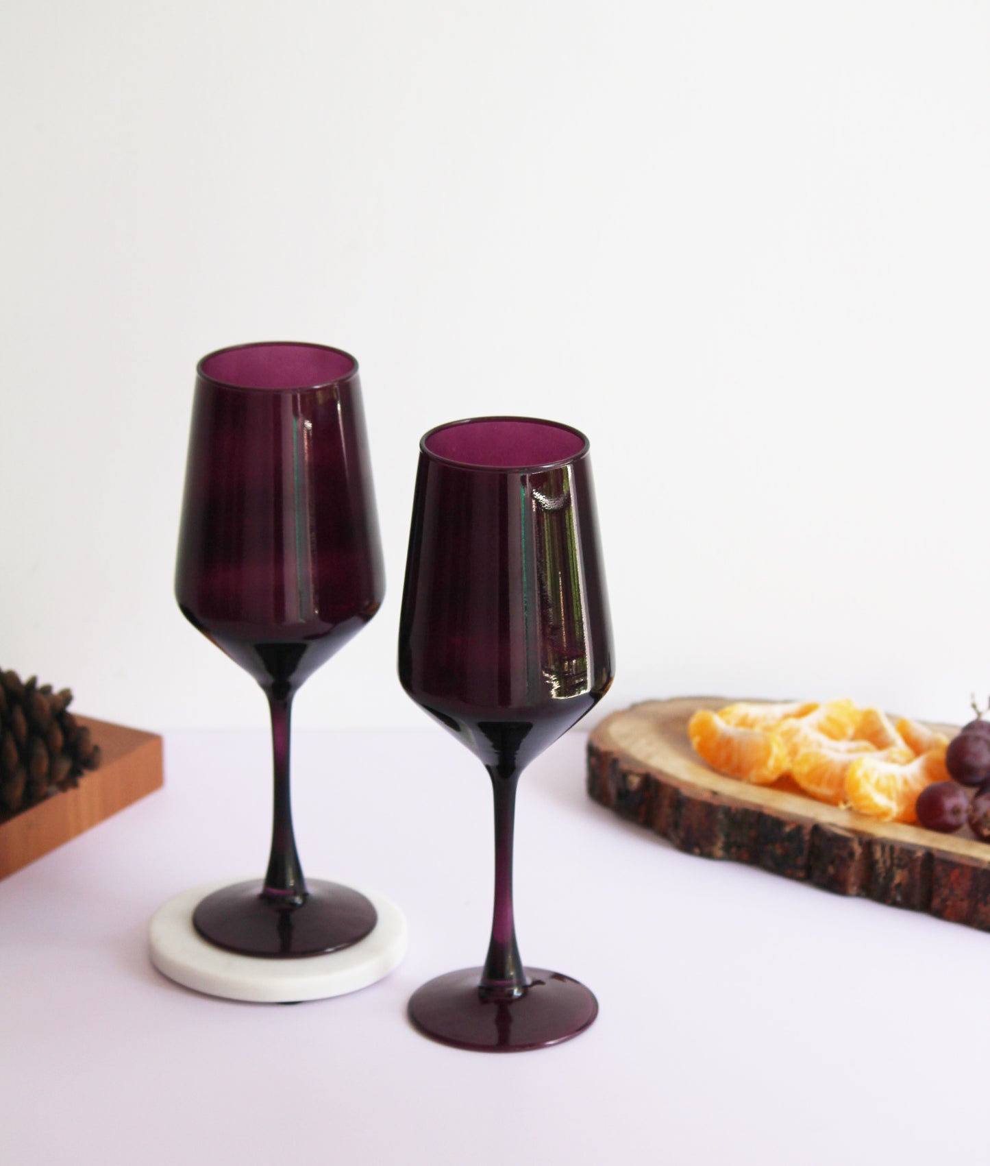 Wineyard Purple Wine Glass | Set of 2