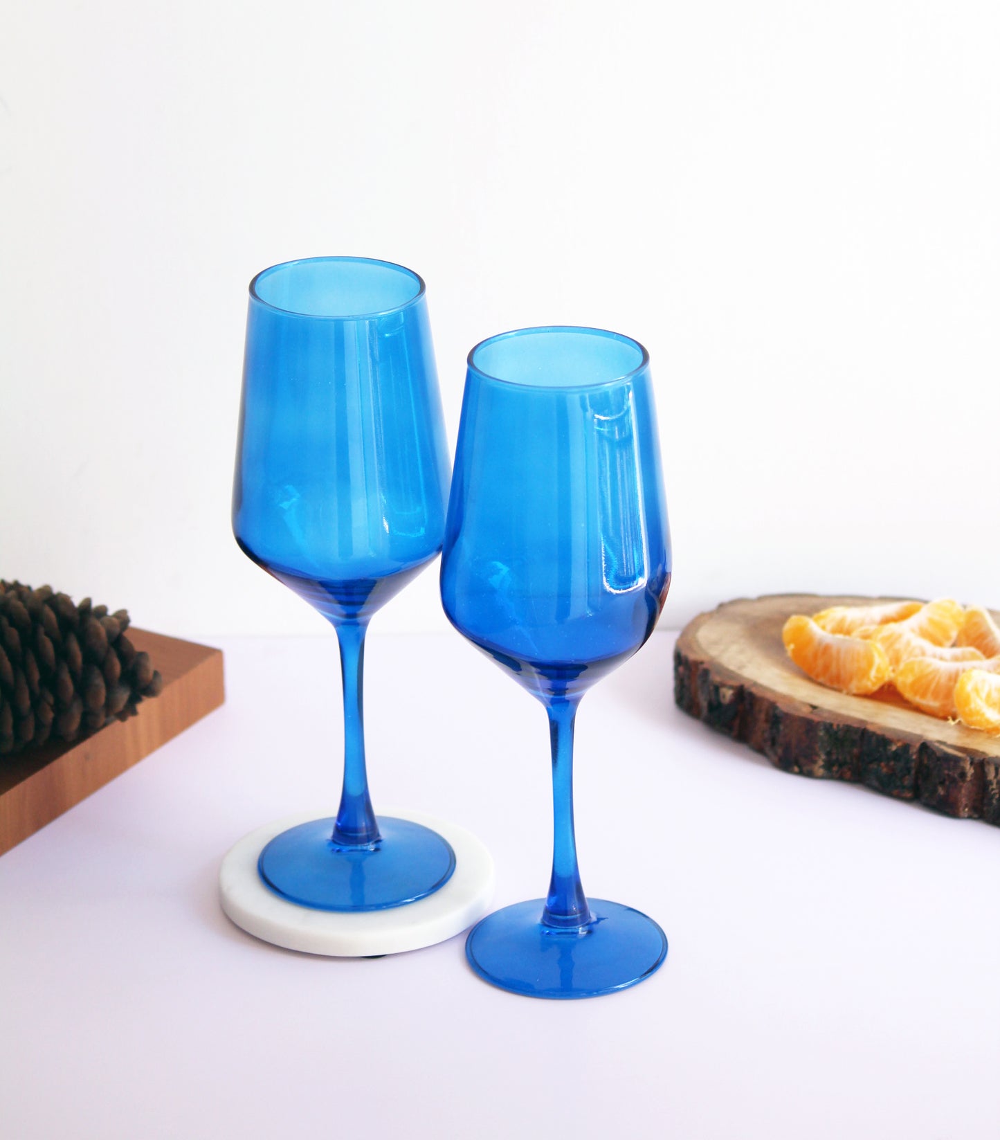 Jewel Blue Wine Glass | Set of 2