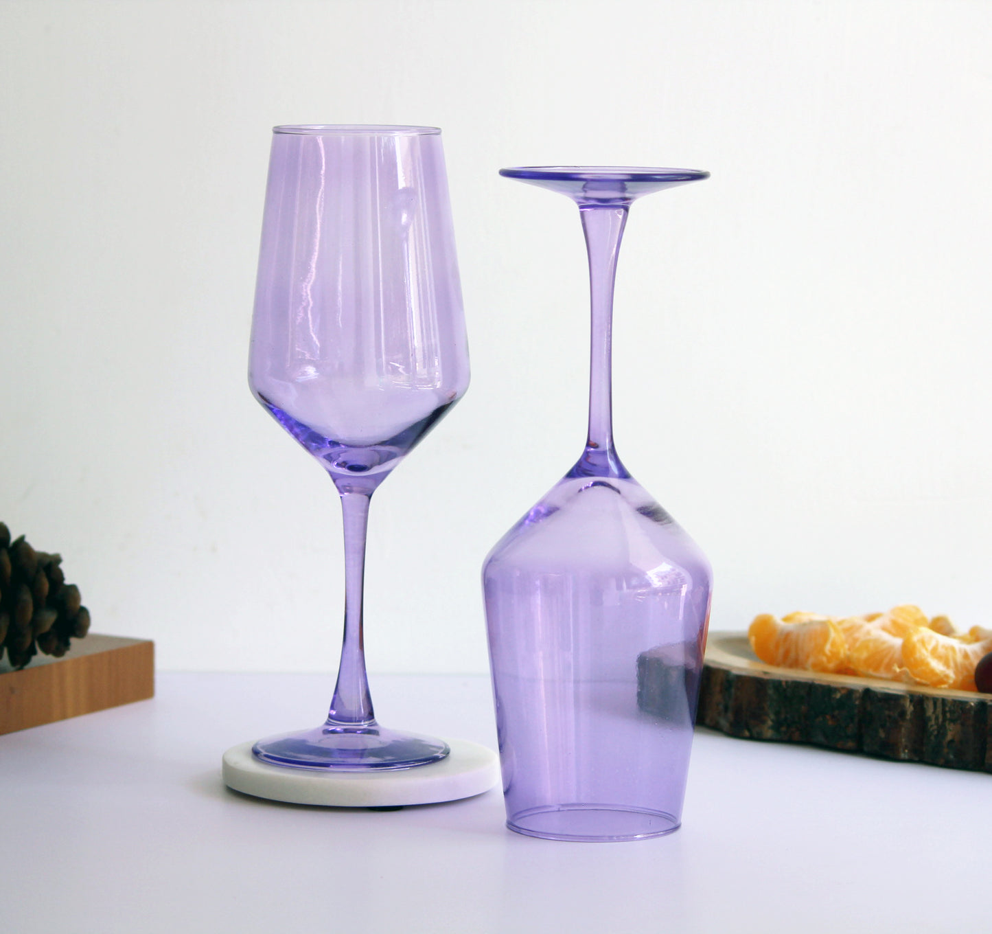 Lavender Bliss Wine Glass | Set of 2