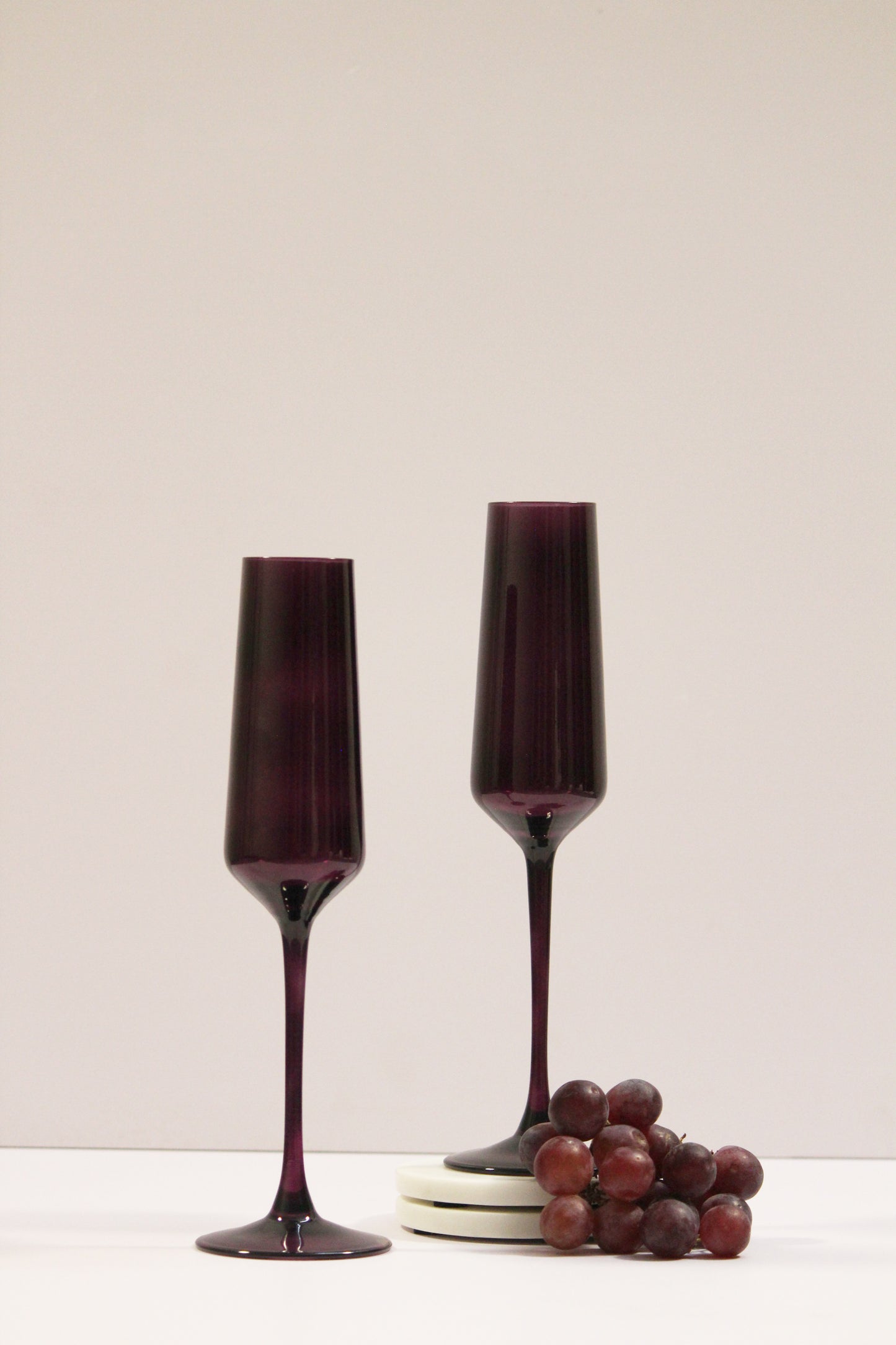 Wineyard Purple Flute Glass | Set of 2