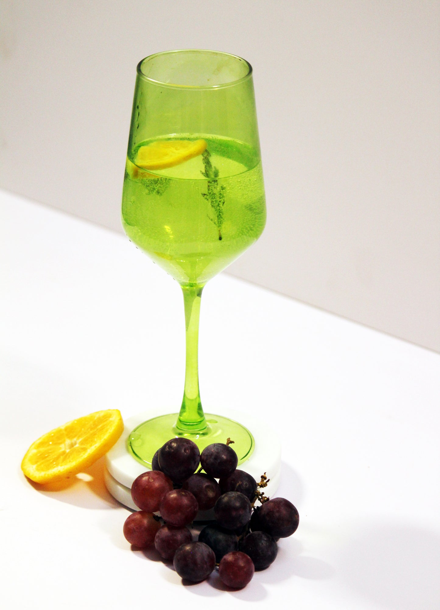 Lime Green Wine Glass | Set of 2