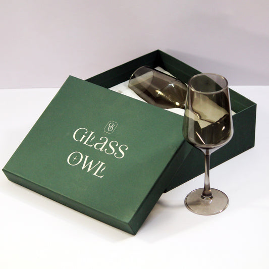 Smoke Grey Wine Glass | Set of 2