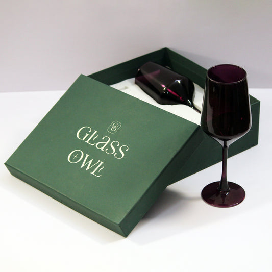 Wineyard Purple Wine Glass | Set of 2