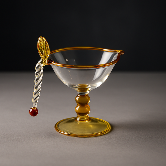 Golden Yellow Pooja Diya