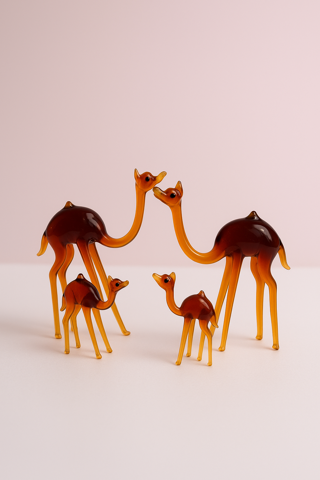 Amber Dunes | Handcrafted Camel Family