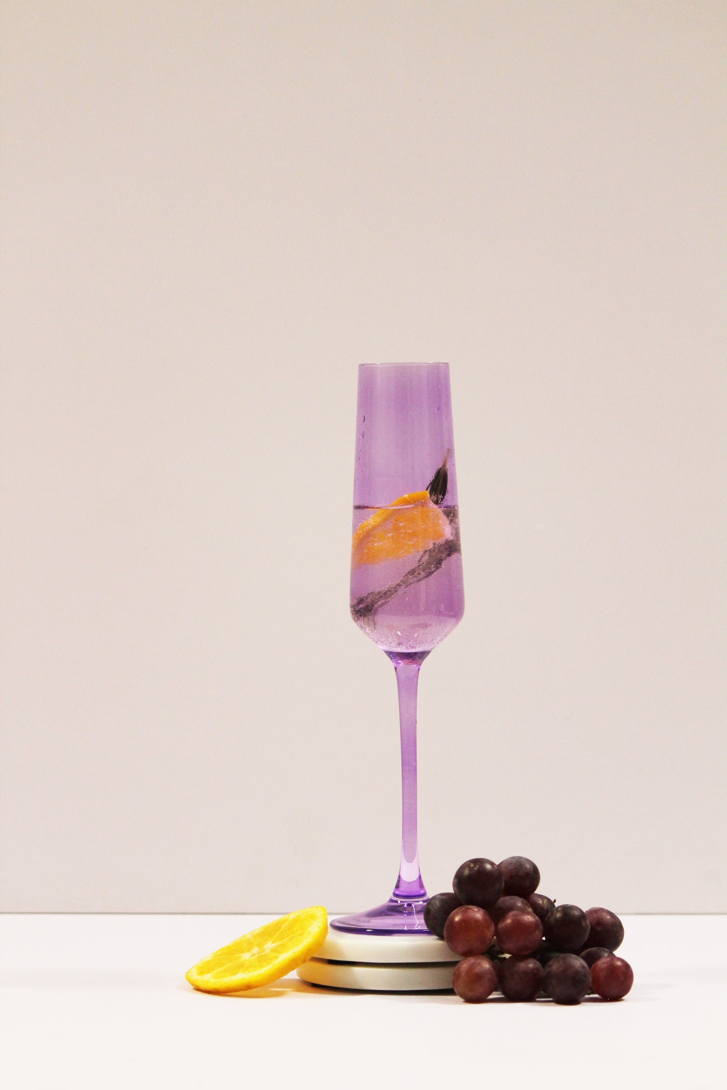 Lavender Bliss Flute Glass | Set of 2