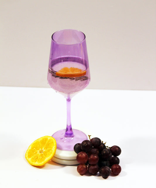 Lavender Bliss Wine Glass | Set of 2